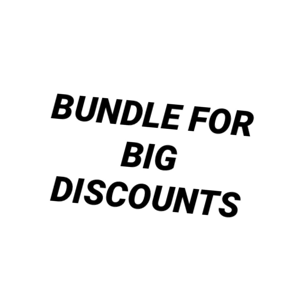 Bundle For Big Discounts